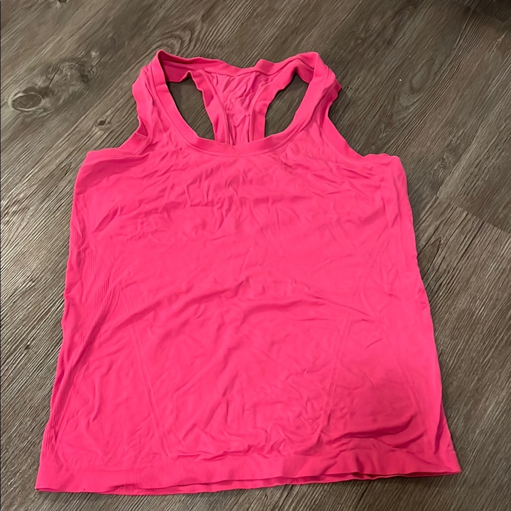 Women's Pink Racerback Top